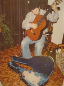 April, Daddy und Gitarre